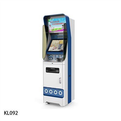 Informasjon om pasientselvbetjening på sykehus Kiosk